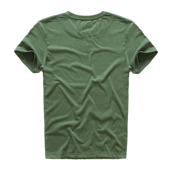 VOMINT Nuevo Hombre de Manga Corta T-shirt de Impresión T-Shirt de Algodón Multi Color Puro Hilos de Fantasía Camiseta macho de color gris verde lblue