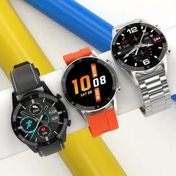2020 Nuevas DT92 Reloj Inteligente de los Hombres de Bluetooth de la Llamada Completa de la Pantalla Táctil de la prenda Impermeable IP68 Smartwatch Para Android IOS de los Deportes de la Aptitud de los Relojes