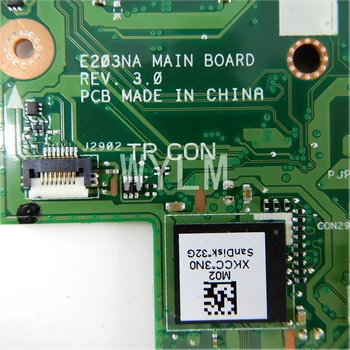 E203NA N3350CPU 4GB de RAM 64G SSD de la Placa base De Asus E203NA E230N de la Placa base del ordenador Portátil E203NA Placa base E203NA de la Placa base