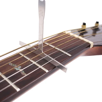 9Pcs/Set de Acero Inoxidable Guitarra Understring Radio Calibre el Generador de Luthier Herramienta , Bass String Set de Reparación, Accesorios de Guitarra