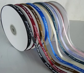 1000pcs/rollo de diseño a la medida de POLIÉSTER de seda de la impresión de las etiquetas de las cintas de anchura -2.5 cm de cinta de raso de ropa de cintas para regalos LBR-001