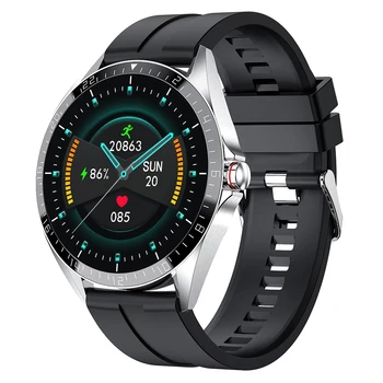 KUMI GW16T 1.3 pulgadas Smart Watch Hombres Táctil Completa de Deporte de la Frecuencia Cardíaca Sueño Monitor IP67 Impermeable iOS Android Upgrad Versión Global
