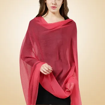 De grado superior de super fina de la cachemira de las mujeres de la primavera de moda otoño bufanda chal grande pashmina de color sólido 100x230cm