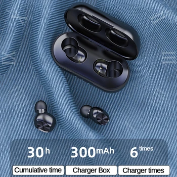 B5 TWS Mini Inalámbrico de Control Táctil Bluetooth 5.0 En la Oreja los Auriculares Auriculares Deportivos