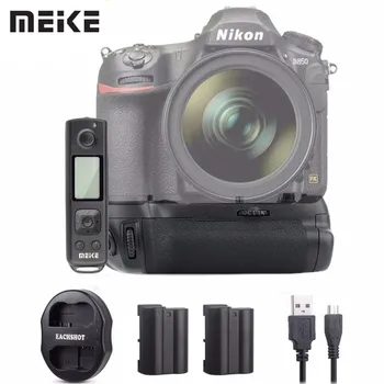 Meike MK-D850 Pro Disparo Vertical Paquete de Energía de Batería Grip con 2.4 G Hz mando a distancia Inalámbrico para Nikon D850 de la Cámara Con la Batería