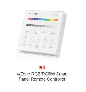 Miboxer Mi luz B0/B1/B2/B3/B4/B8/T1/T2/T3/T4 brillo/CT/RGB/RGBW/RGB+CCT Smart Panel Remoto de la tira de LED RGB controlador Dimmer