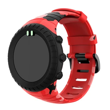 El deporte de silicona banda reloj Para Suunto Core smart watch Reemplazo de la nueva Marca de alta calidad de la pulsera de reloj de la correa de accesorios inteligentes