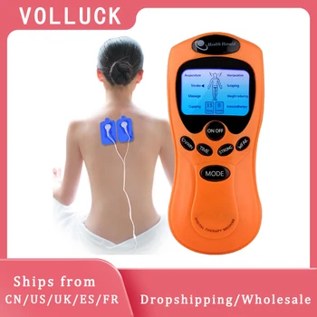 Masajeador eléctrico LCD de la Pantalla de la Máquina de tratamiento Digital de 8 Modo de la Salud del Cuerpo De la parte Posterior del Cuello del Pie de la Pierna de Cuidado de la salud