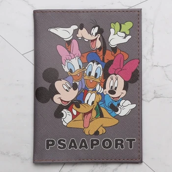 2021 Disney Mickey Estéreo Titular de la Tarjeta de Pasaporte Conjunto de Minnie Tarjeta de IDENTIFICACIÓN de Conjunto de Pasaporte Titular de la Tarjeta de Negocios Titular de la Tarjeta Monedero