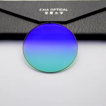 Espejo azul de Lentes de Gradiente de Doble Colores de 75mm de Diámetro EXIA ÓPTICA A40 Serie