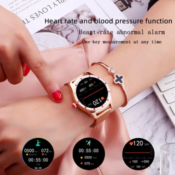 Z71 Caliente-la venta de las Mujeres 2021 reloj Inteligente Bluetooth de la Llamada de la frecuencia cardíaca presión arterial femenino fisiológicas Conectar TWS auriculares de música