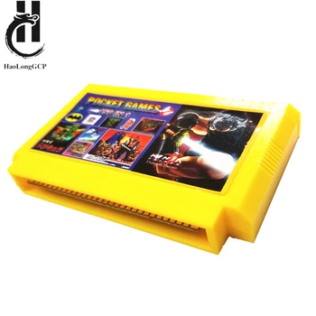 Clásico nostalgia 150 en 1 tarjeta de juego de 8 bits de vídeo juego de consola de Calidad Azul de la placa base 60 pin cartucho de juego