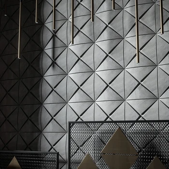 30cm geometría de diseño de hormigón azulejos de la pared de un molde de silicona de cemento baldosa molde de la casa de la decoración de la pared de fondo del molde