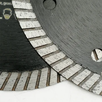 DT-DIATOOL 2pcs/set de Diamante Discos de Corte y Prensado en Caliente Super Delgada Turbo Cuchillas Para el Duro Material de la Baldosa Cerámica Diámetro 115 mm/4.5