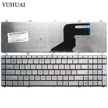 NOSOTROS Nuevo Teclado del ordenador portátil Para ASUS N55 N57 N55S N55SF N55SL inglés plata teclado