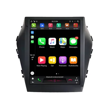 Tesla pantalla de Android 9 de Coches Reproductor Multimedia Para HYUNDAI SANTA FE IX45-2017 WiFi GPS Navi Auto de audio radio estéreo de la unidad principal