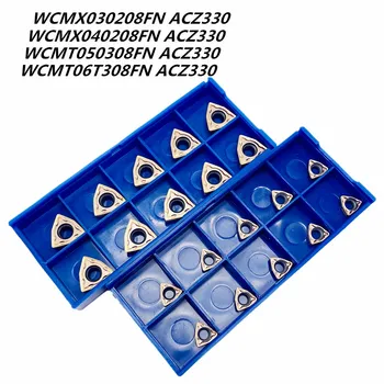 WCMX030208 WCMX040208 WCMT050308 WCMT06T308 WCMT080412 ACZ330 U taladro de hoja rápido taladro CNC de perforación de metal de la herramienta herramienta de torno
