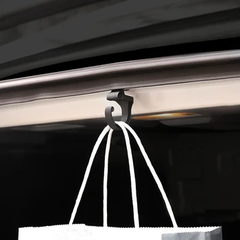 Un Pequeño Cambio de Coche interior del gancho de la parte posterior de asiento del gancho de multi-función de tronco titular de paraguas de almacenamiento Para el Toyota C-HR CHR 2016 2017