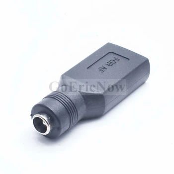 10 pcs 5.5*2.1 mm 5.5x2.1 mm conector hembra a USB 2.0, conector Hembra 5V DC conectores de Alimentación Conector de Adaptador de