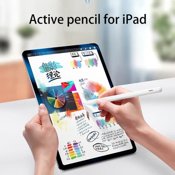 Para el iPad 10.9 Aire 4 Pro 11 12.9 2020 Para iPad 10.2 8 de 7ª Generación 2019 Aire 3 10.5 Mini 5 9.7 Táctil Stylus para Apple Lápiz 2