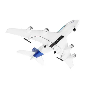 A120-A380 de Airbus 2.4 GHz 3CH RC Avión de Ala Fija Drone Aeromodelling Control Remoto de Aviones de Seis ejes de Vuelo Juguetes