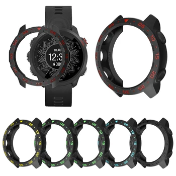TPU de silicona reloj de caso Para Garmin Forerunner 245 / 245 M Smartwatch de Protección accesorios de la Cubierta de Protector
