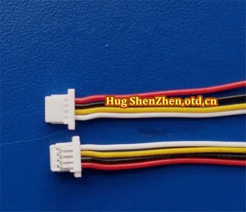 Mayorista 100pcs Micro JST SH 1.0 mm 4-Pin Conector Hembra con Cable de 100 mm 4 pines conector jst