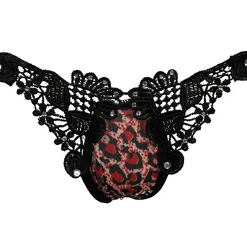 Las mujeres de las señoras Sexy leopardo Vendaje G String Tanga Micro Calzones Cortos de tangas Lencería Underwears Calzoncillos Nuevos Estilos de 2018
