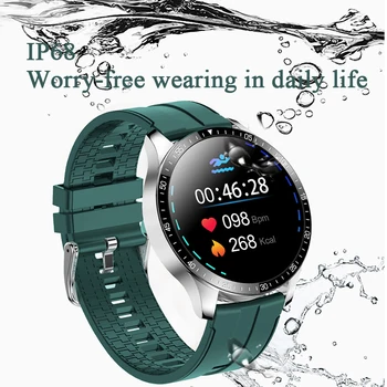 Willgallop S80 Frecuencia Cardíaca Sueño Monitor Multiaventura IP68 Impermeable Reloj Inteligente de Fitness Tracker 2020 Smartwatch para IOS, Android