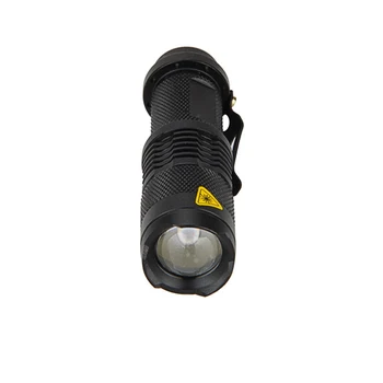 XM-L2 U3 T6 Mini Linterna de Led Impermeable de Zoom de la Antorcha de la Luz de la Linterna SK68 5000K 6500K 4000K 3000K Amarillo Blanco