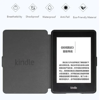 Para Kindle Paperwhite 10 de la Generación de 2018 Caso Flip Magnética Smart Cover Para el Kindle Paperwhite 4/3/2/1 E-Book Funda
