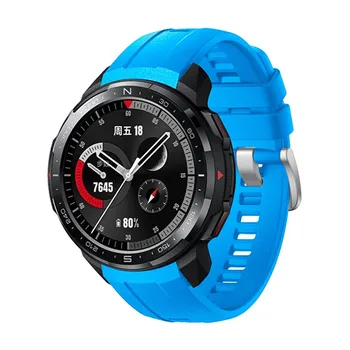 Para Honrar GS Pro de la Correa Original de Silicona Suave Wriststrap Pulsera para Huawei Honor Reloj GS Pro correas de relojes de Vestir Accesorios