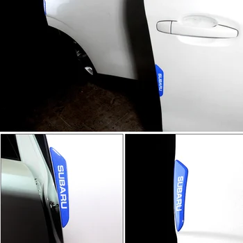 Coche de Parachoques de la Tira de la Puerta de Protección Pegatina Anti-colisión de Cinta para Subaru Forester Xv Outback Legado Impreza StI STI Accesorios