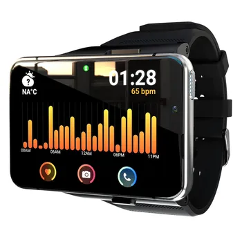 LOKMAT MAX los Relojes Inteligentes 2.88 pulgadas 4GB+64 GB pantalla LCD de Reloj Inteligente 2300mAh Smartwatch de la Frecuencia Cardíaca Para Android 7.1 Teléfono 4G los Relojes Inteligentes