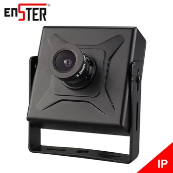 Enster 1080p 720P mini cámara ip más pequeña cámara con conexión de cable Negro P2P Onvif Cámara de Seguridad IP 720P 1080P