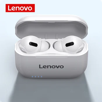 Lenovo LP1S Verdadero Inalámbrico de Auriculares BT 5.0 Auriculares TWS Estéreo de los Auriculares de Reducción de Ruido de Llamada HD En la Oreja Micrófono Auricular