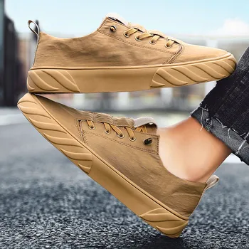 2020 más reciente de Malla de Alta calidad de los Hombres Casual Zapatos de cordones Ligero, Cómodo, Transpirable Zapatillas Hombre Patchwork Zapatos de Hombre