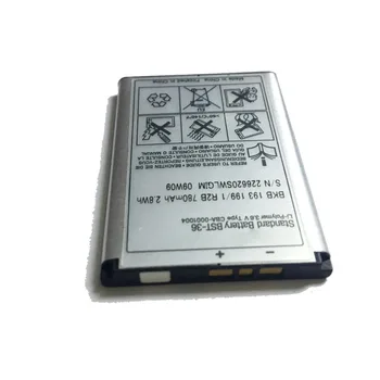 Batería BST-36 Para Sony Ericsson J300 K510i Z550a K310 J300C X0001 Z550C K320 K310i W200 Z550i Z558 K310c K510c 780mAh
