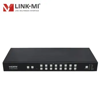 ENLACE-MI S91 4K 9x1 HDMI Multi-Viewer con Perfecta Switcher 9 en 1 Conmutador HDMI de Soporte Remoto,el Botón de Control RS-232 1080P