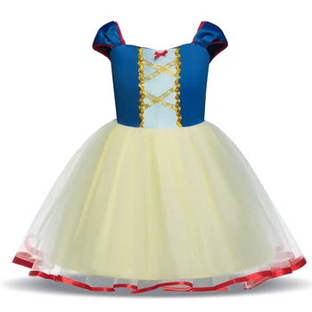 2 3 4 5 6Y Chica de Vestido de Princesa Vestido de Bebé Traje de Cosplay para la Fiesta de Cumpleaños de Halloween Ropa