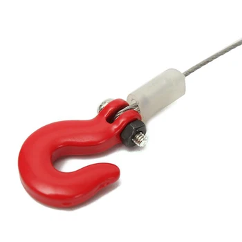 Mini Rojo Útil de Cable al aire Libre Simulado RC Crawler Eléctrico Automático Juguetes de Piezas de Accesorios de Coches de Niños Duradera Torno