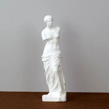 Brazo Roto Venus Adornos De Escultura Del Dios Griego Miros Accesorios Para El Hogar De La Resina De La Figura De La Estatua Europeo De Pastoral De Una Sola Pieza