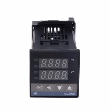PID Controlador de Temperatura Digital REX-C100(M) 0 A 400 grados Celsius K Tipo de Relé de Salida de las Herramientas de Prueba de