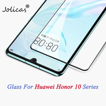 Completo de la Cubierta de Vidrio Templado para Huawei Honor 10 10 lite V10 Protector de Pantalla de Protección Frente a la Película en Sklo huawey vidrio Tempere
