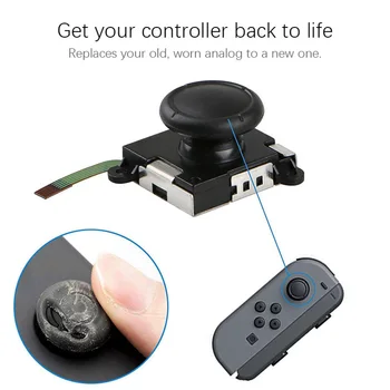 Joycon Repait Kit 3D Joystick de Repuesto para Nintendo Interruptor de la Herramienta de Reparación de
