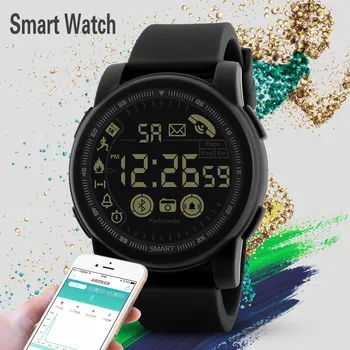 Fitness Tracker Impermeable de Bluetooth Smart Watch Sport Podómetro para Android iOS Llamada de Control de Música PK SmartWatch