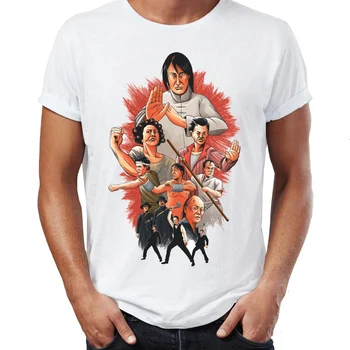 Los hombres de la Camiseta de Kung Fu Hustle Artístico Impresionante obra de Arte Impreso Camiseta