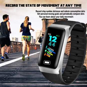 Smart pulsera de reloj inteligente hombres android IOS impermeable smartband smartwatch de la banda de fitness tracker inteligente de la banda de reloj de deporte de las mujeres