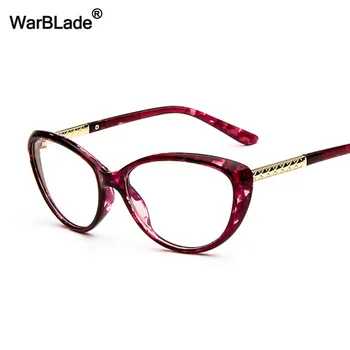 WarBLade Nuevas Gafas de Ojo de Gato de las Mujeres Óptica Espectáculo Marco Anti-fatiga Equipo de Lectura de Gafas de Marco de Gafas de Gafas de