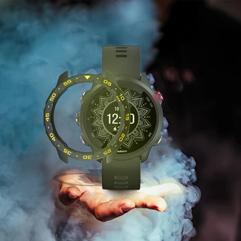 TPU de silicona reloj de caso Para Garmin Forerunner 245 / 245 M Smartwatch de Protección accesorios de la Cubierta de Protector